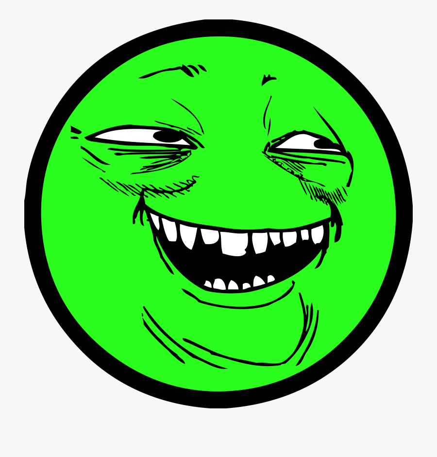 Io Internet Troll Slither - Yoba Face Png, Transparent Clipart