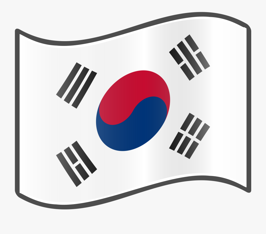 Pin Korea Flag Clip Art, Transparent Clipart