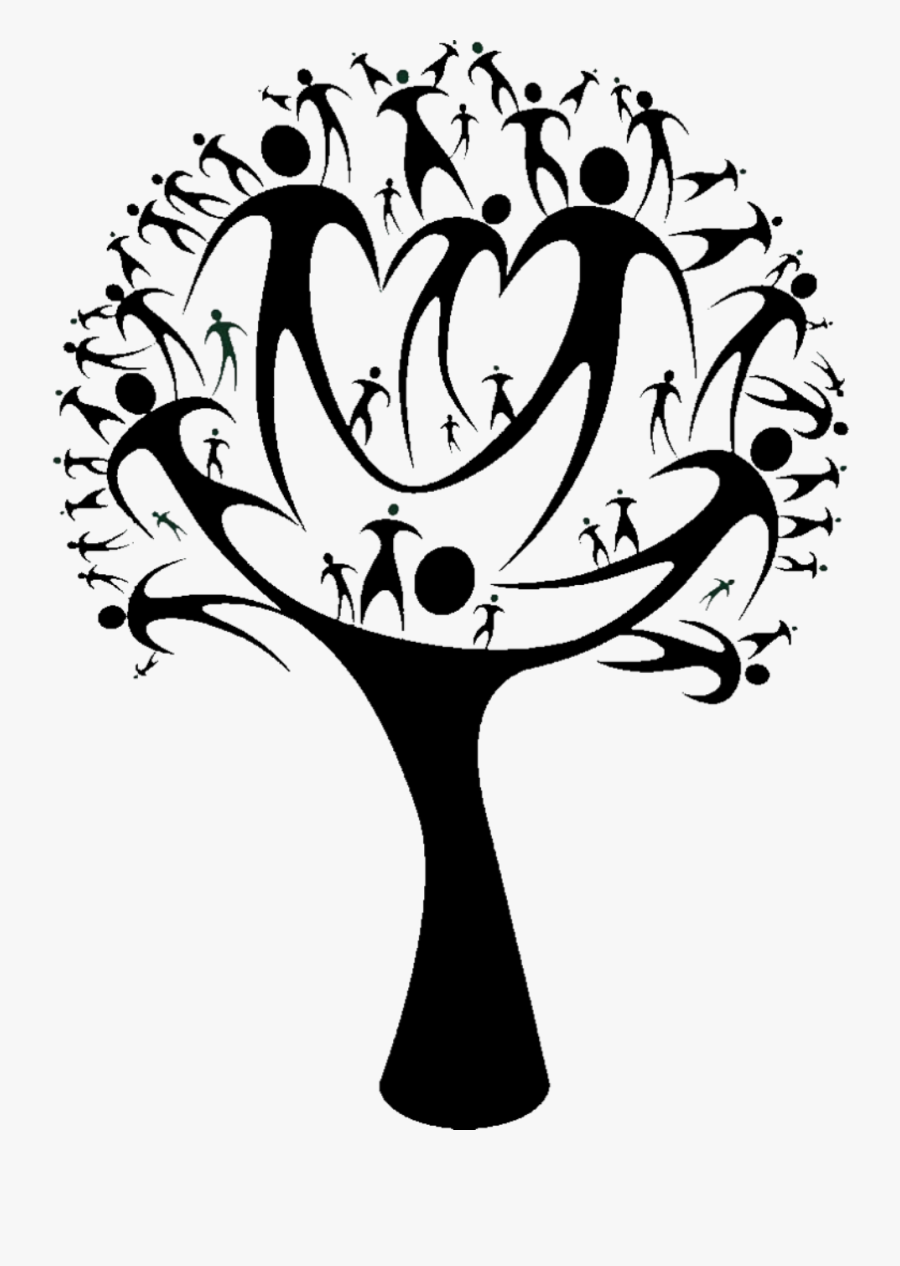 Drawing Family Beautiful - Family Tree Design Tshirt, Transparent Clipart