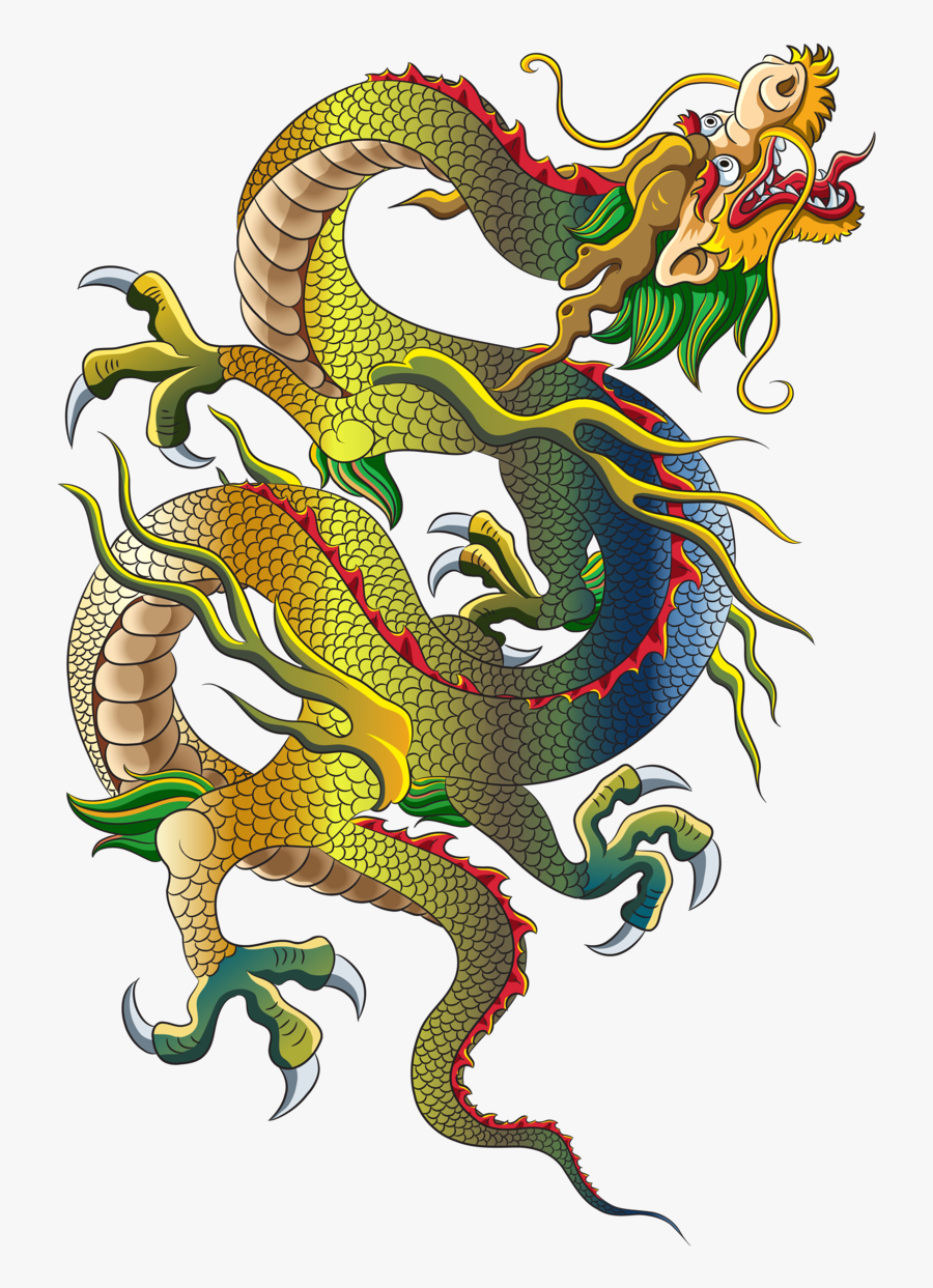 Chinese Dragon - Chinese Dragon Transparent Background , Free ...