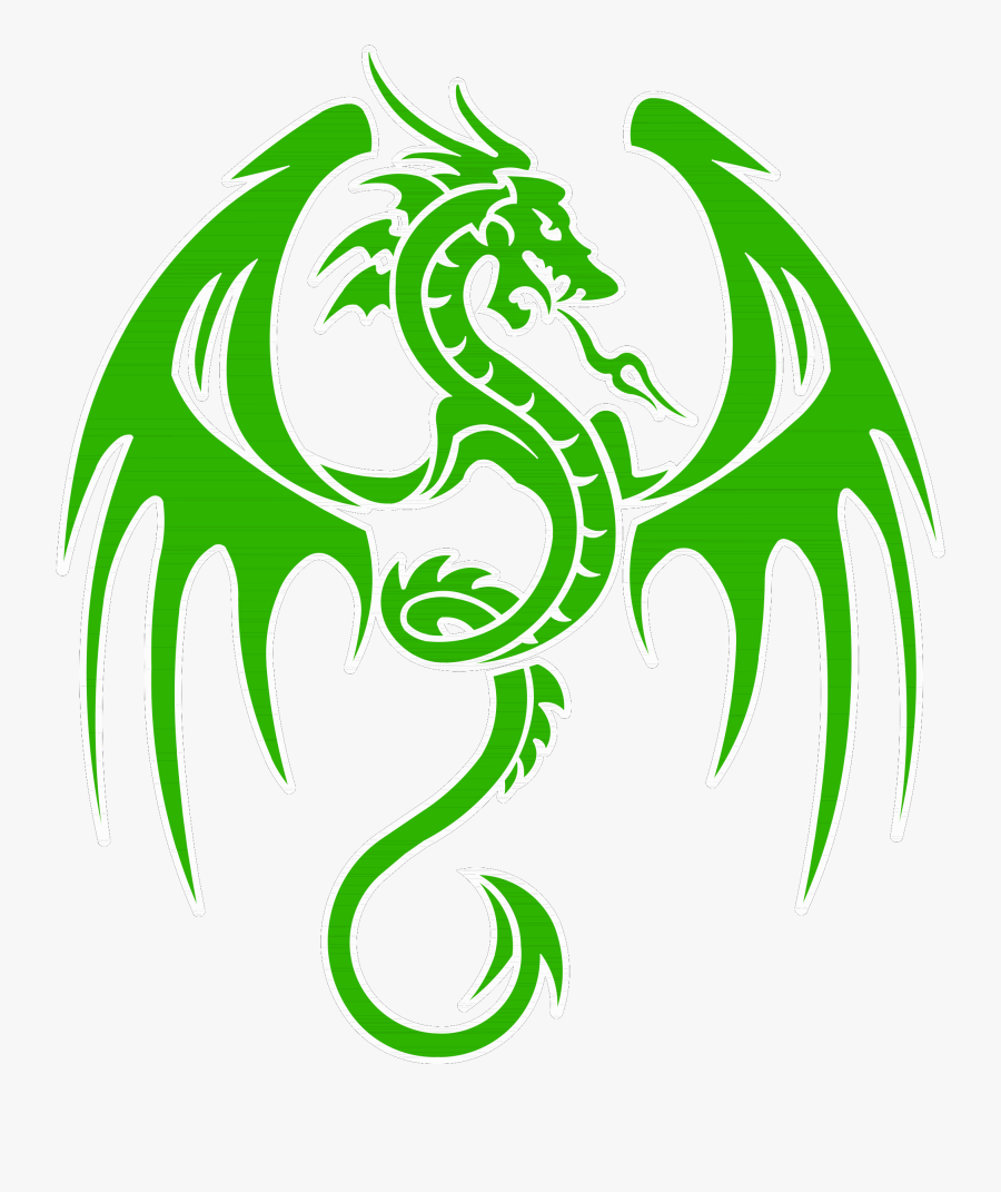 Green Dragons Logo Transparent, Transparent Clipart