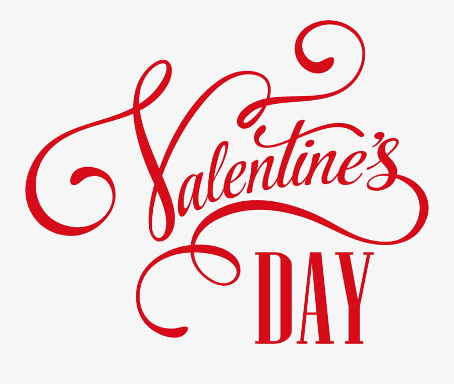Clip Art Happy Valentines Day Font - Feliz Dia De Los Enamorados Png, Transparent Clipart