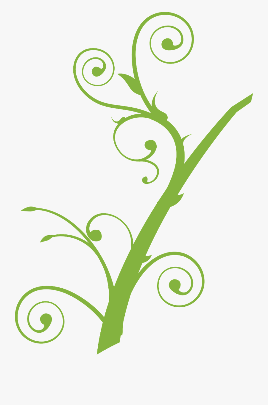 Vine Decoration Green Plant Png Image - Tree Branch Clip Art, Transparent Clipart