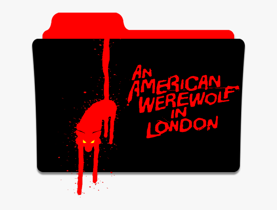 An American Werewolf In London Folder Icon By Matrixpath - American Werewolf In London Icon, Transparent Clipart