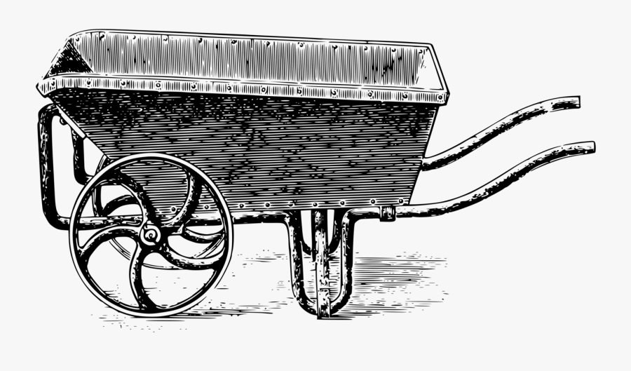 Bicycle Photography - Old Wheelbarrow Clipart, Transparent Clipart