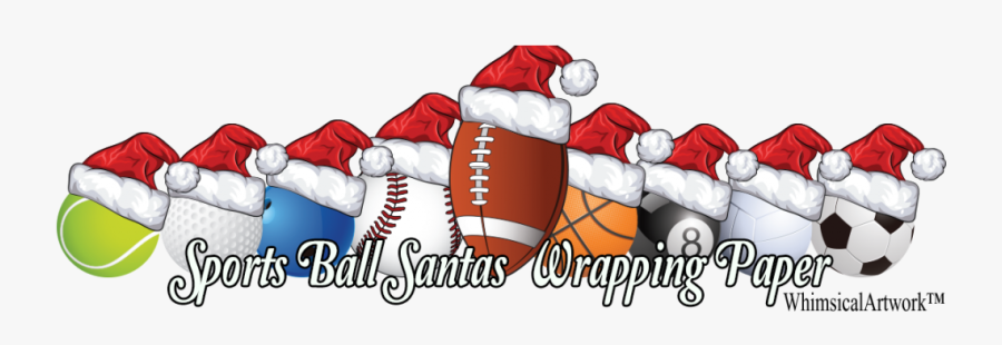 Sports Lovers Christmas Gift - Merry Christmas Sports, Transparent Clipart