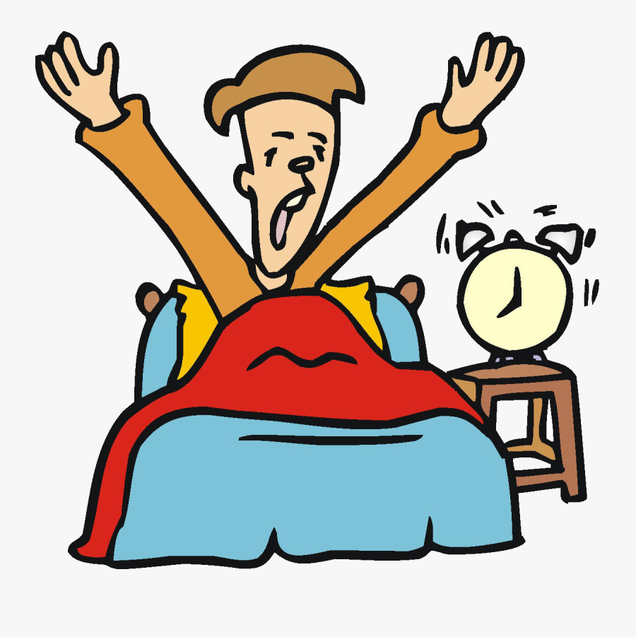 Getting Out Of Bed Clipart, Transparent Clipart