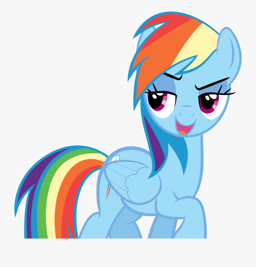 - Mlp Rainbow Dash Pretty Clipart , Png Download - Mlp Trixie And Rainbow Dash, Transparent Clipart