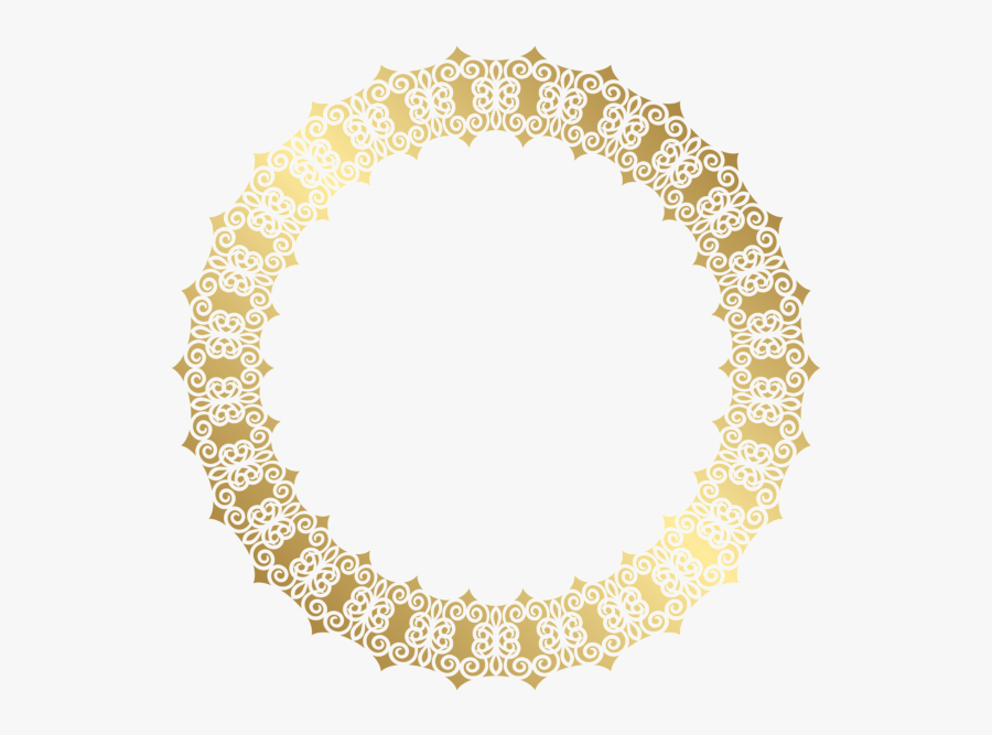 Garland Clipart Pearl - Circle Border Design Transparent, Transparent Clipart