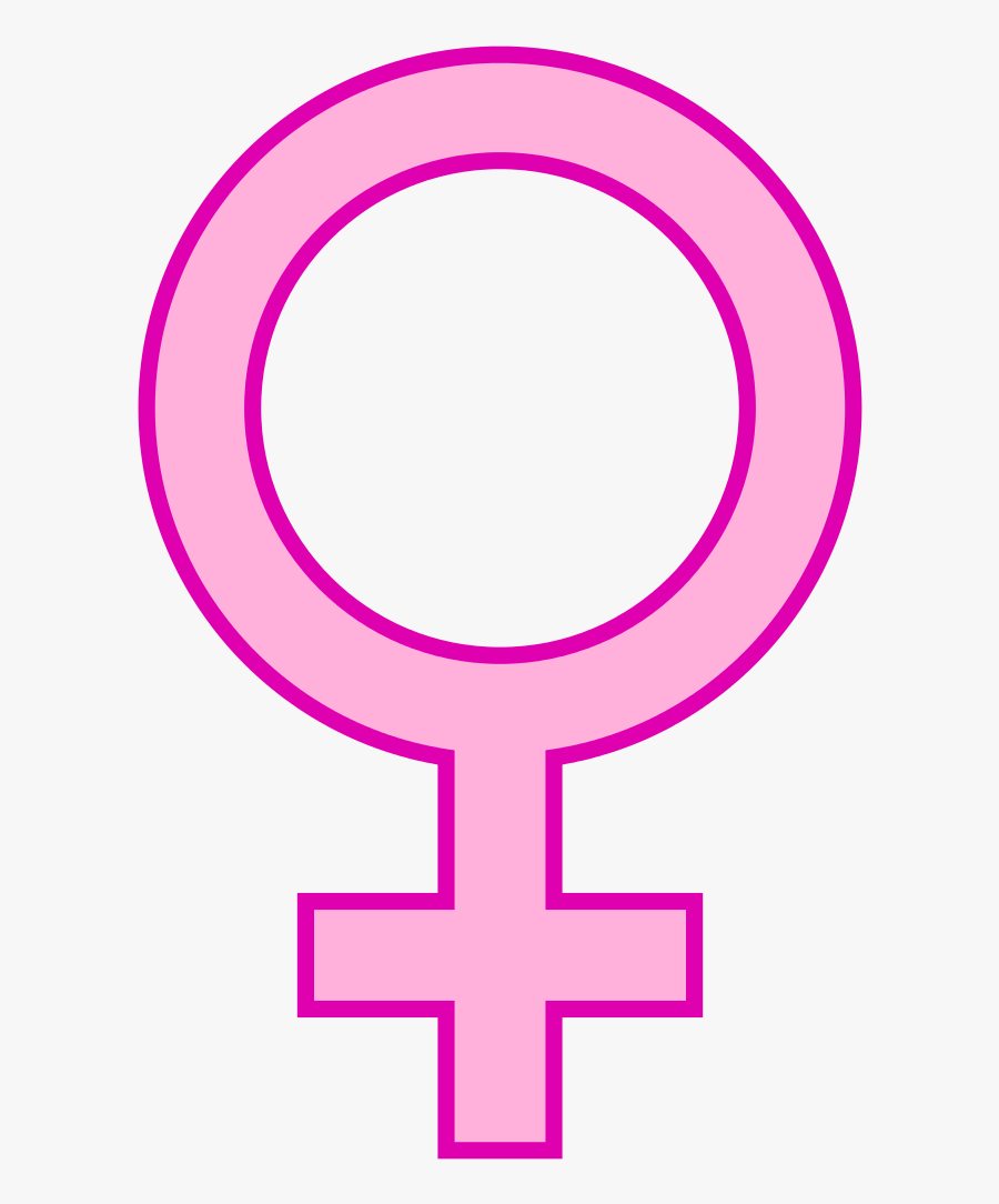 File - Femalepink - Svg - International Women"s Day - Transparent Background Female Sign Emoji, Transparent Clipart