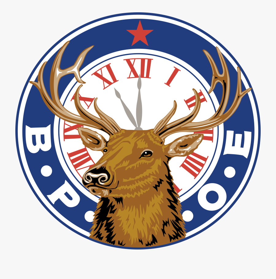 Elks Lodge Logo, Transparent Clipart