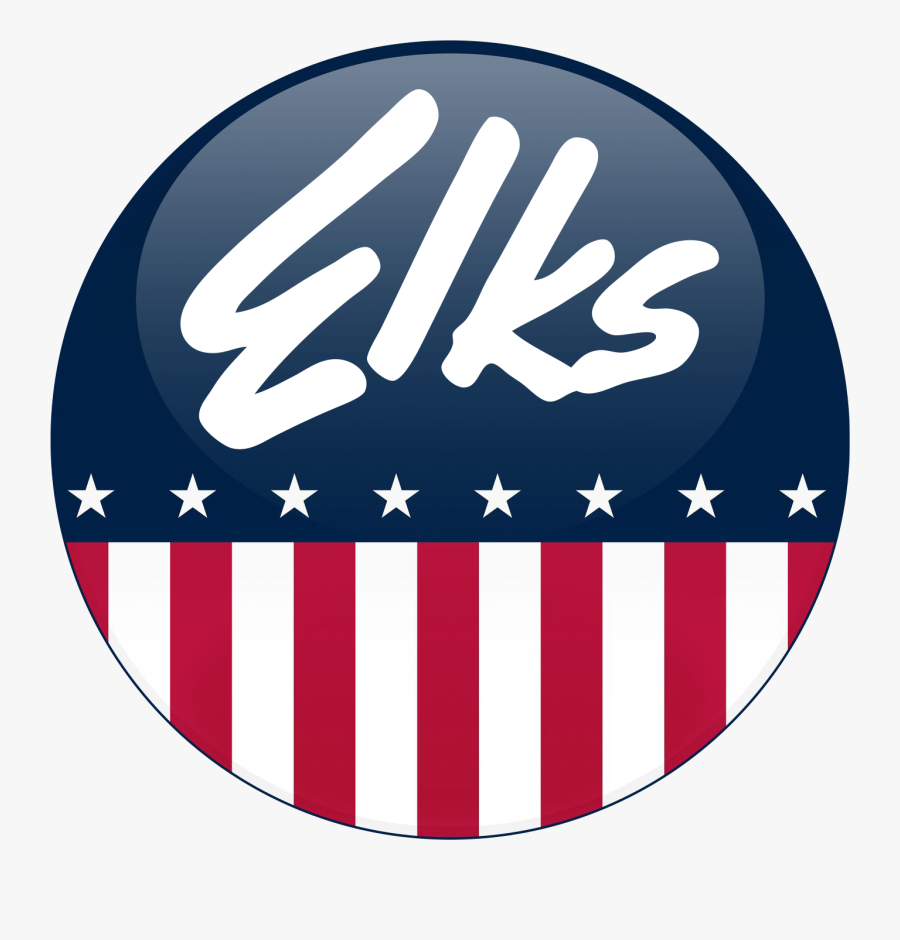 Elks Lodge Logo - Elks Usa Black And White Logo, Transparent Clipart