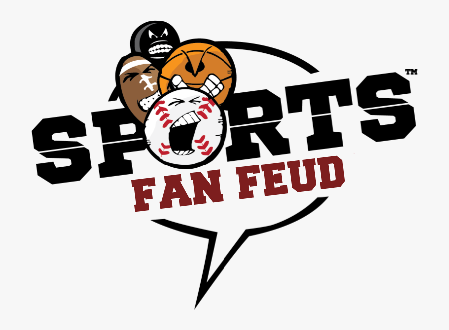 Sports Fan Feud Logo - Cartoon, Transparent Clipart