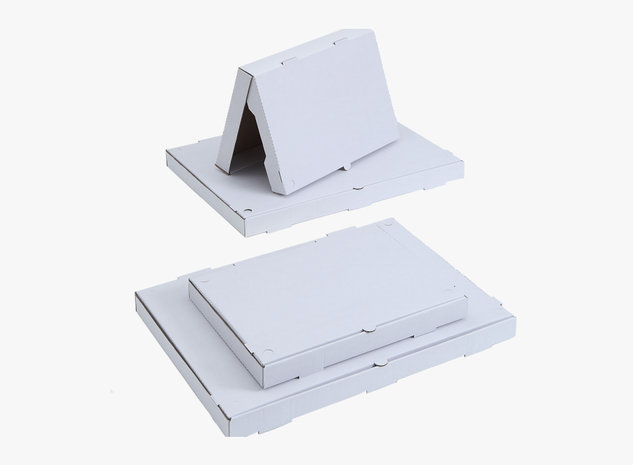 Plain White/kraft Sheet Pizza Boxes - Paper, Transparent Clipart
