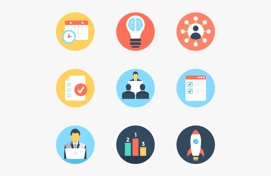 Clip Art Project Management Icons - Project Icon Png Vector, Transparent Clipart