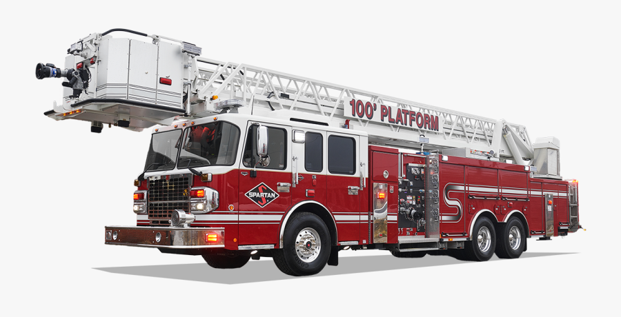 Ladder Fire Truck Clip Art, Transparent Clipart