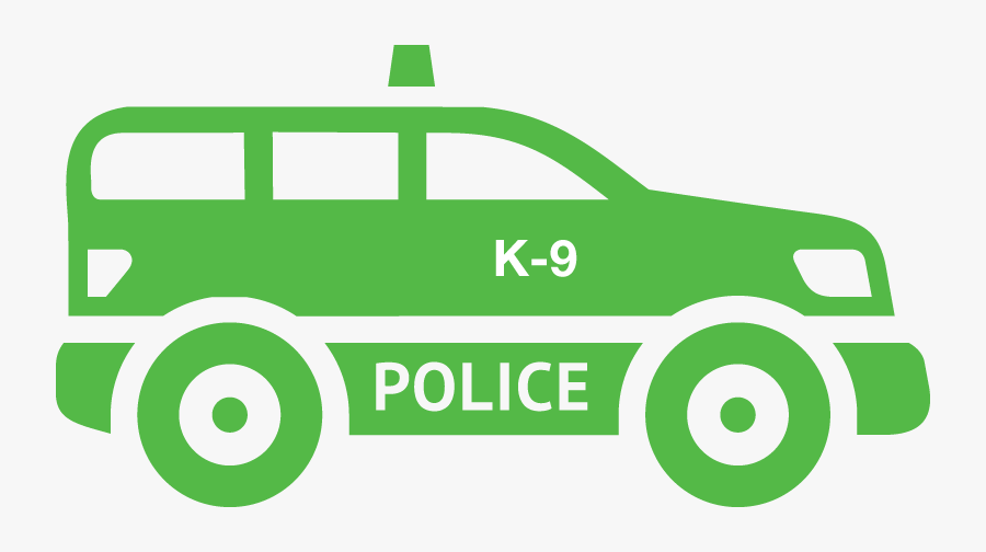 K9 - Police Transport Icons, Transparent Clipart