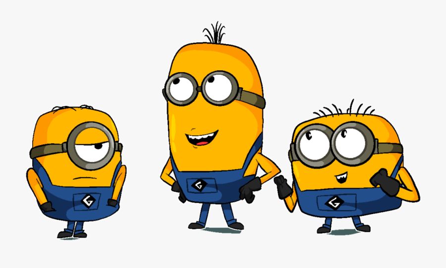 The Minions By Hrystina - Cartoon, Transparent Clipart