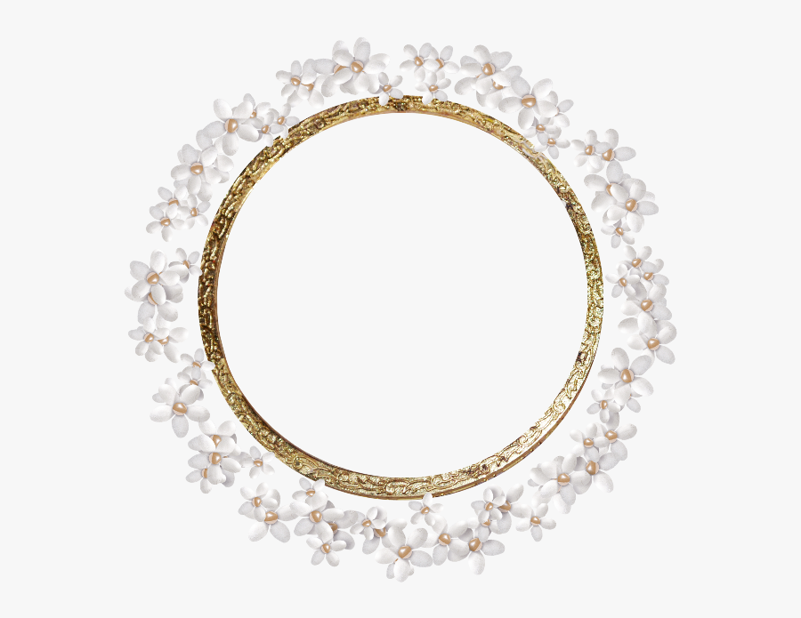 Gold Circle Border Design Clipart , Png Download - Border Gold Design Circle, Transparent Clipart