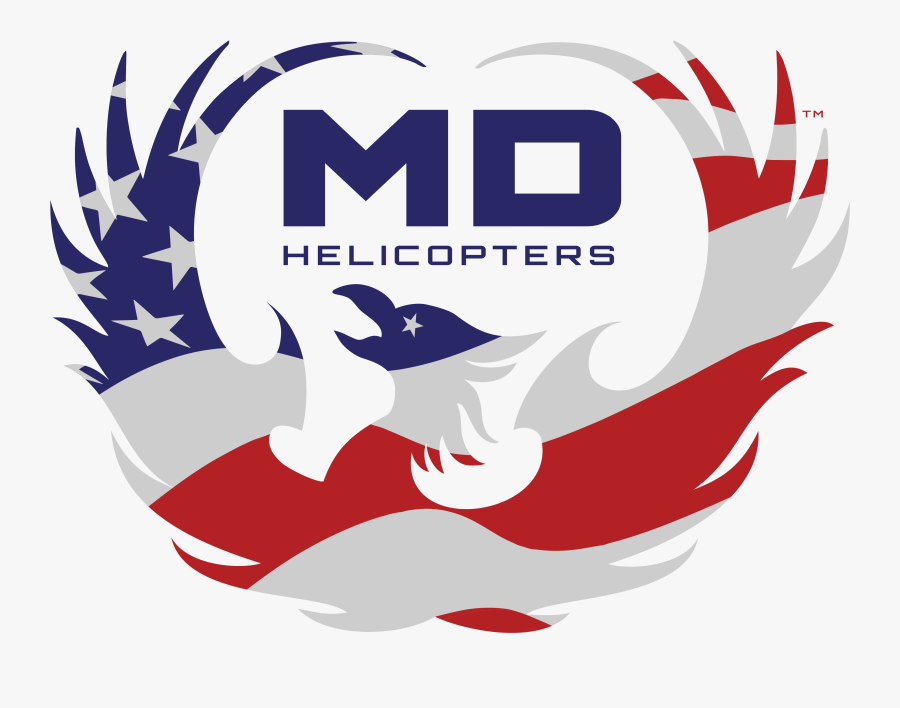 Md Helicopters New Logo, Transparent Clipart