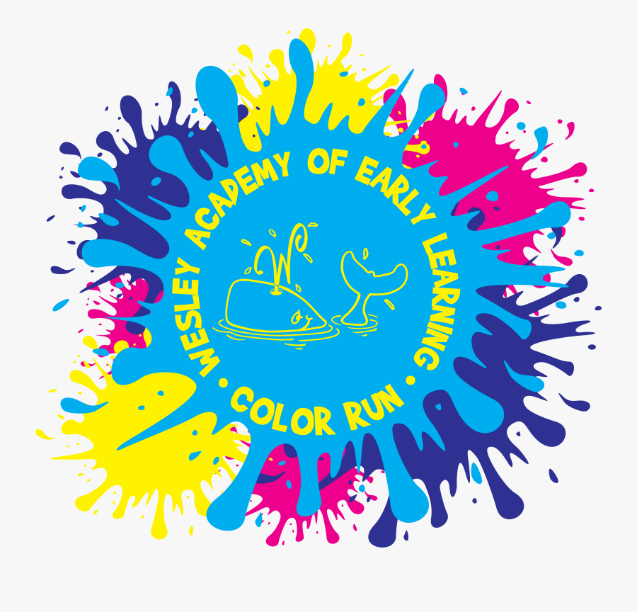 Media Item - 5k Color Run Logo, Transparent Clipart