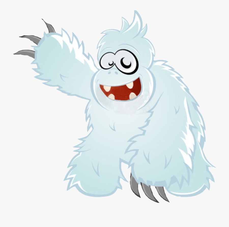 #yeti #snowman #abominable #abominablesnowman #bigfoot - Yeti, Transparent Clipart