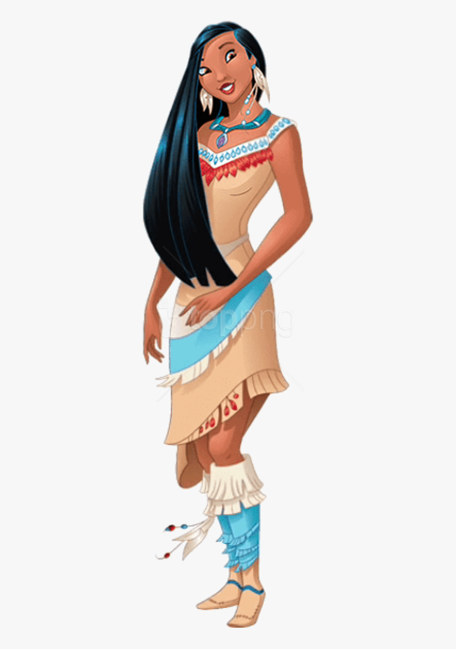 Belly-dance - Pocahontas Disney Princess, Transparent Clipart