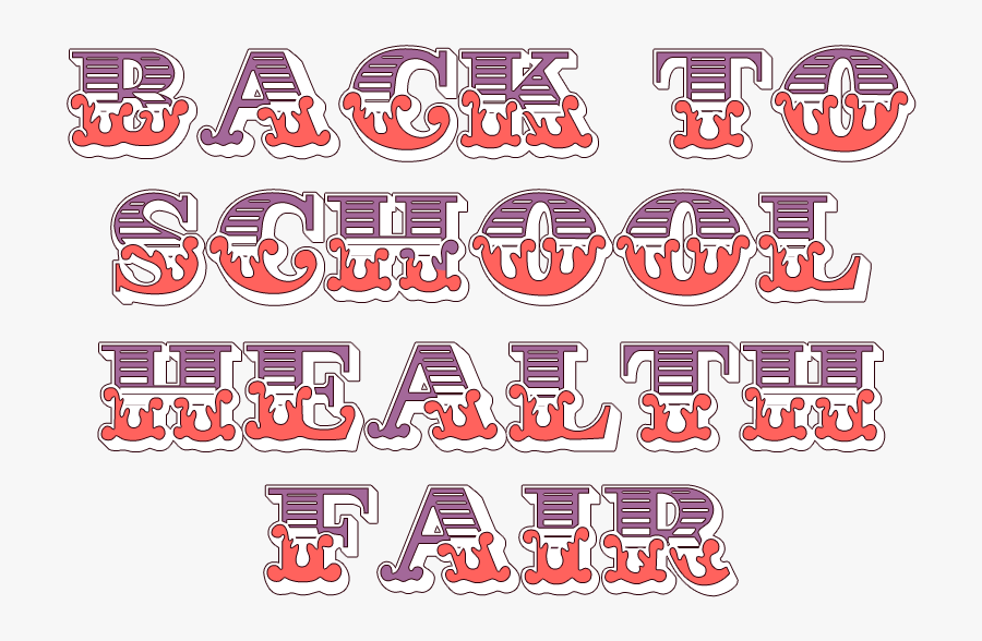 Back To School Health Fair - Parallel, Transparent Clipart