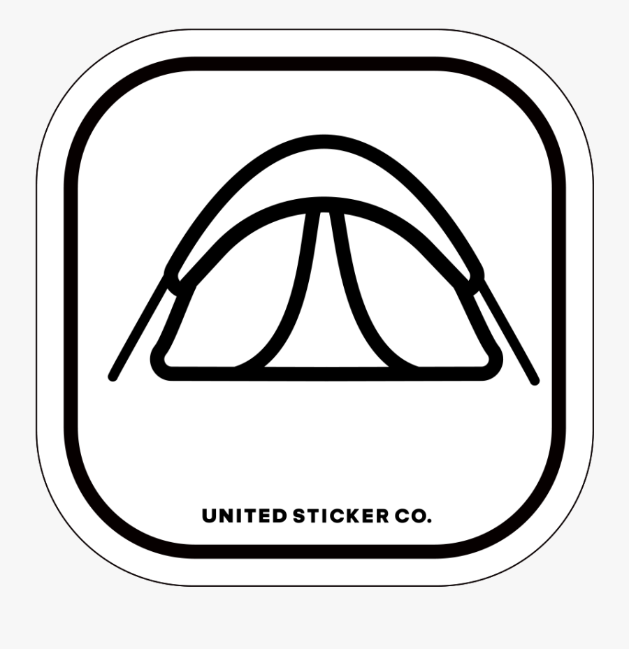 Camping Tent Icon, Transparent Clipart