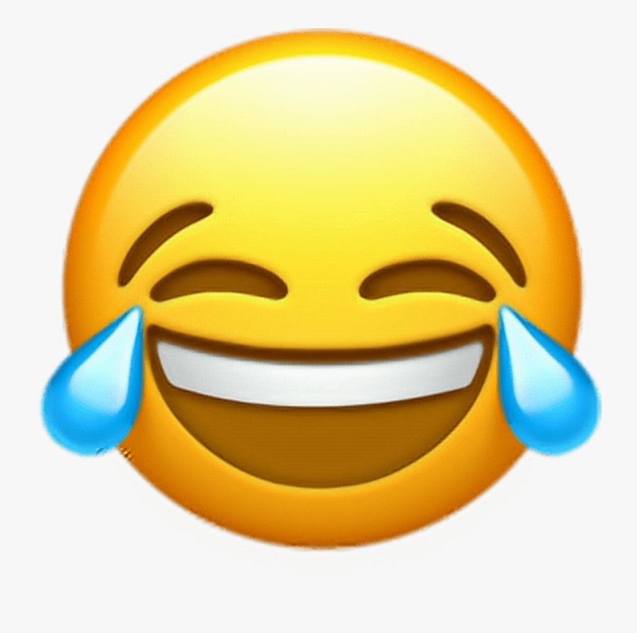 Free Png Download Ios 10 Crying Laughing Emoji Png - Ios 10 Laughing Emoji, Transparent Clipart