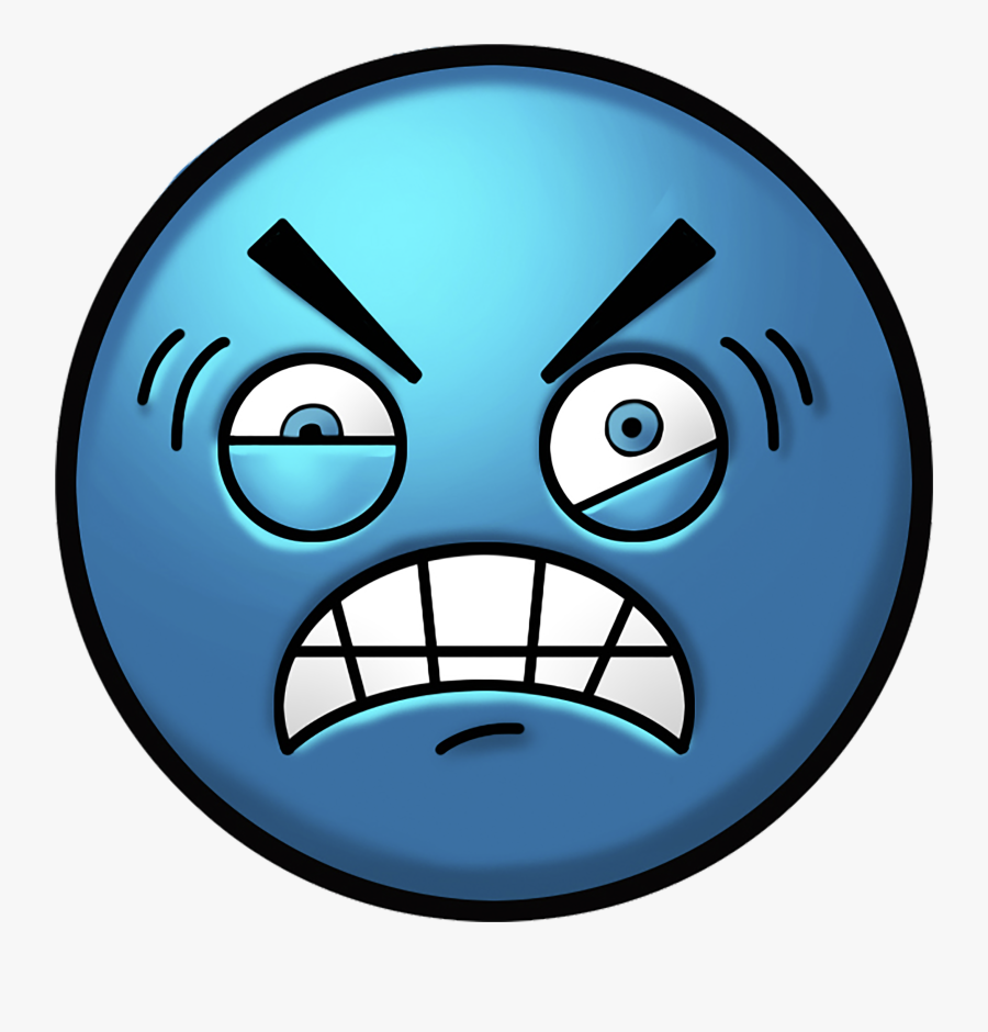 Mad Face Clip Art, Transparent Clipart