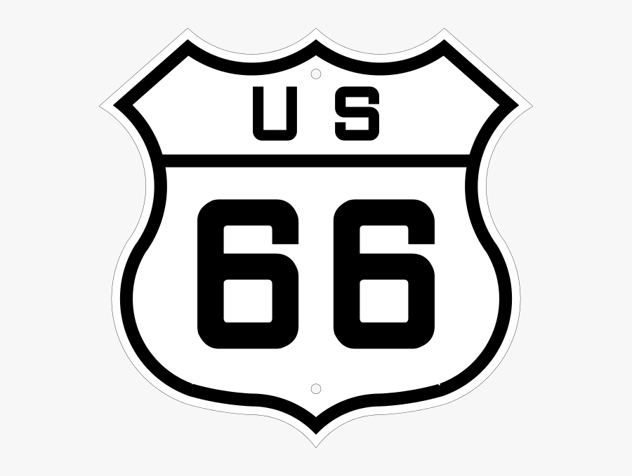 Routeville Wiki - U.s. Route 66, Transparent Clipart