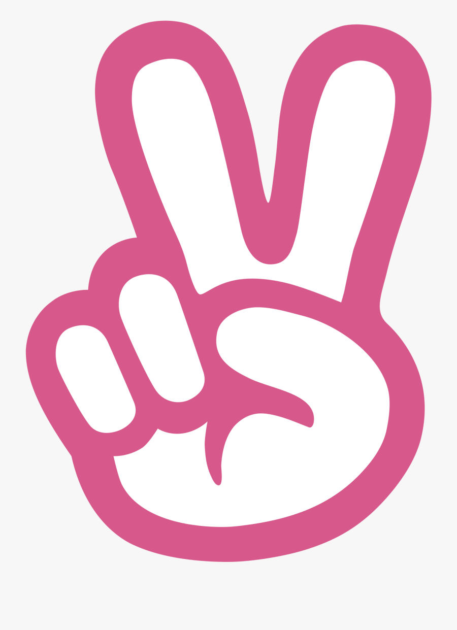 Finger Peace Sign Svg , Free Transparent Clipart - ClipartKey