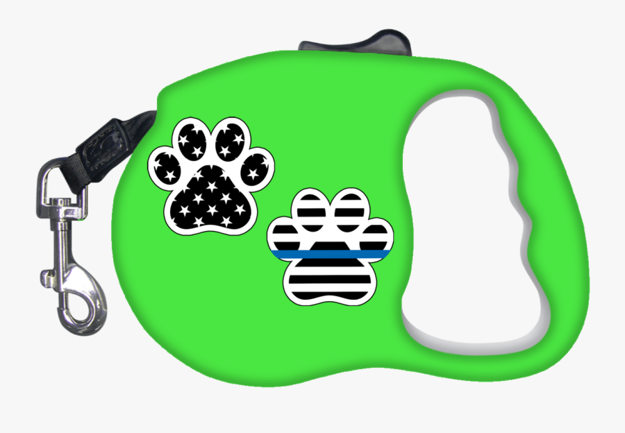 K9 Paw Print Dog Leash"
 Class= - Leash, Transparent Clipart