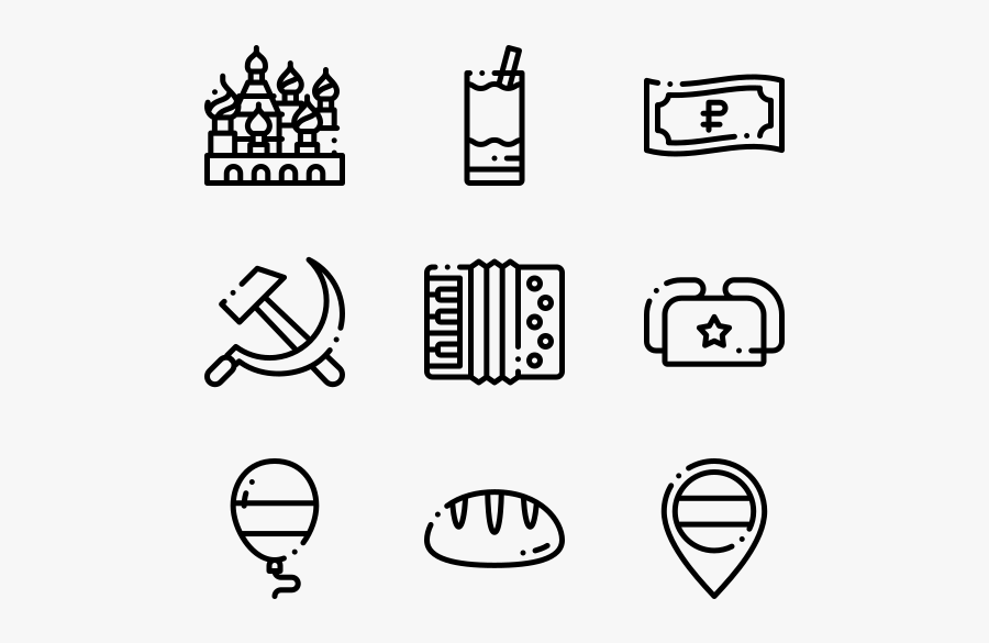 Russia - Construction Icon Png Free, Transparent Clipart