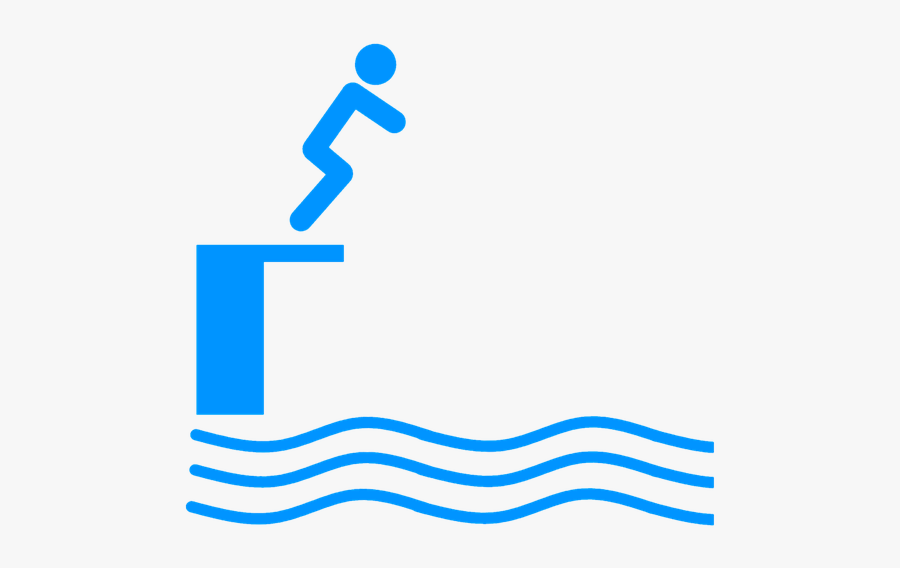 Diving, Swimming Pool, Swimming, Watersport, Swim - Piscina Indicazioni, Transparent Clipart