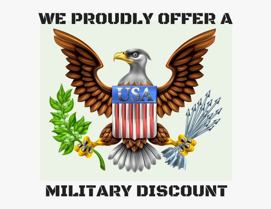 Vet-discount - United States Eagle Logo, Transparent Clipart