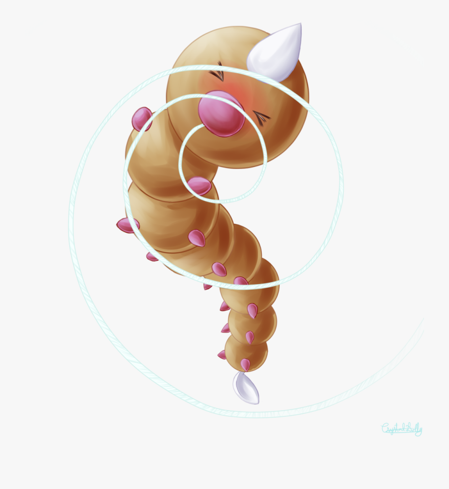 Weedle Used String Shot Pokemon Tribute By Game Art - Cartoon, Transparent Clipart