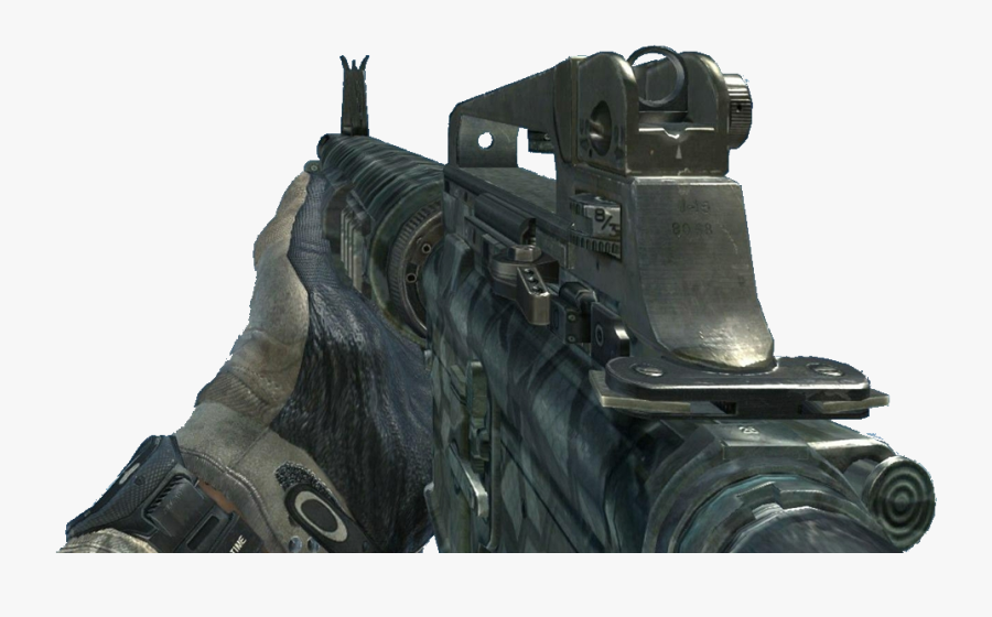 Call Of Duty 4 M16 Png - Heart Beat Sensor Gun, Transparent Clipart