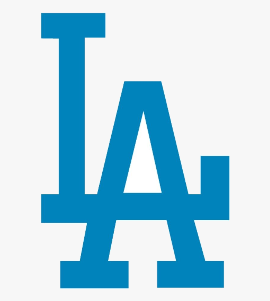 Dodgers Los Angeles Clip Art Free Image Transparent - La Dodgers Logo Svg, Transparent Clipart