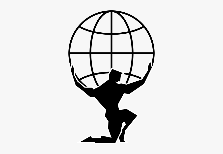 Vector Globe Outline, Transparent Clipart