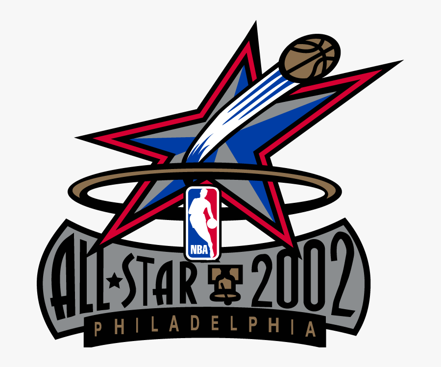 2000 2001 And 2001 2002 Nba All Star Game Srgb Graphics - Nba All Star 2002 Logo, Transparent Clipart
