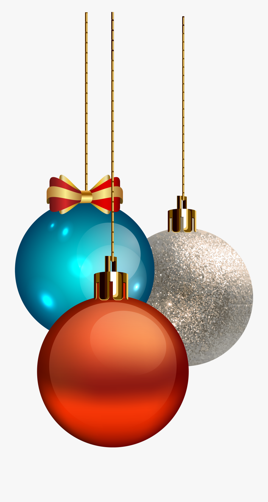 Christmas Ornament Clip Art - Mery Christmas Balls Png, Transparent Clipart
