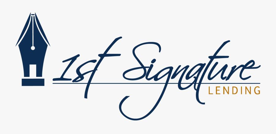Michael Jordan Signature Png - 1st Signature Lending Logo, Transparent Clipart