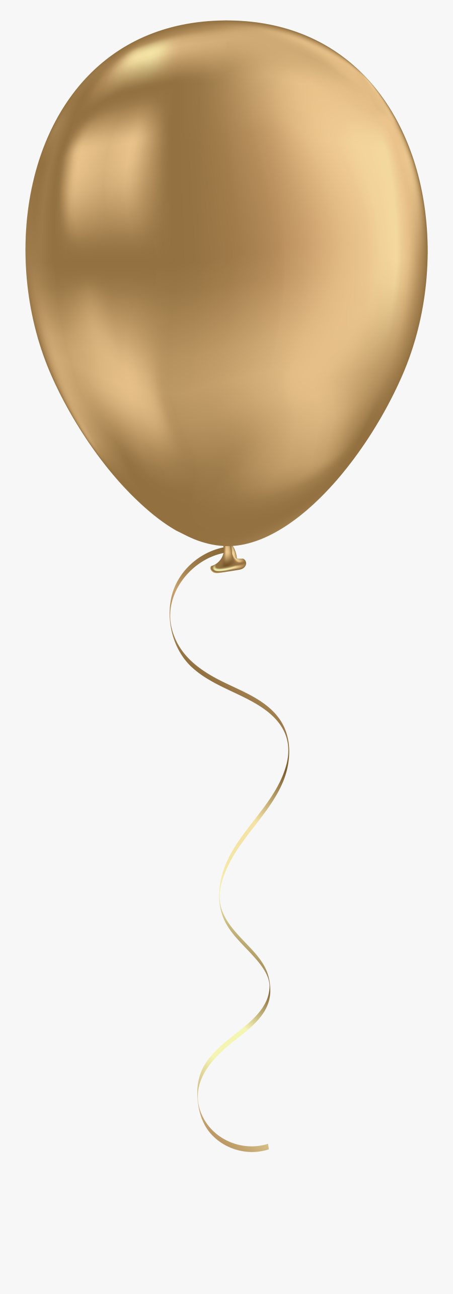 Gold Clipart Balloon - Bronze Balloons Png , Free Transparent Clipart ...
