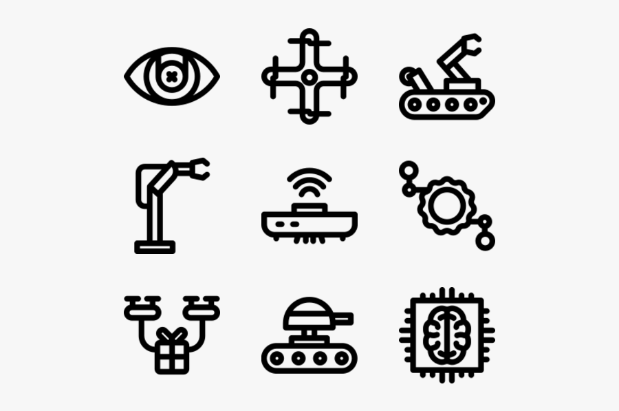 Robotics - Free Downloadable Plumbing Icons, Transparent Clipart
