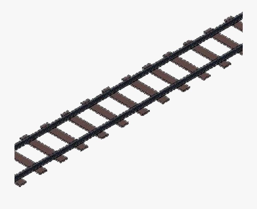 Train Background Vector Clip Art Source - Transparent Train Tracks Clipart, Transparent Clipart