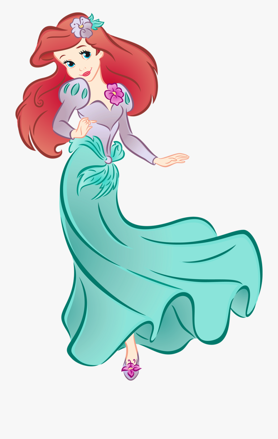 Ariel Glitter, Transparent Clipart