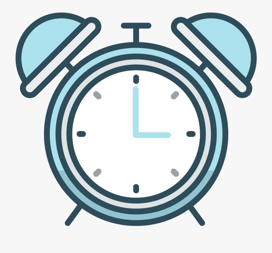 Clock,clip Art,home Accessories,wall Clock,furniture - Alarm Clock Icon Png, Transparent Clipart