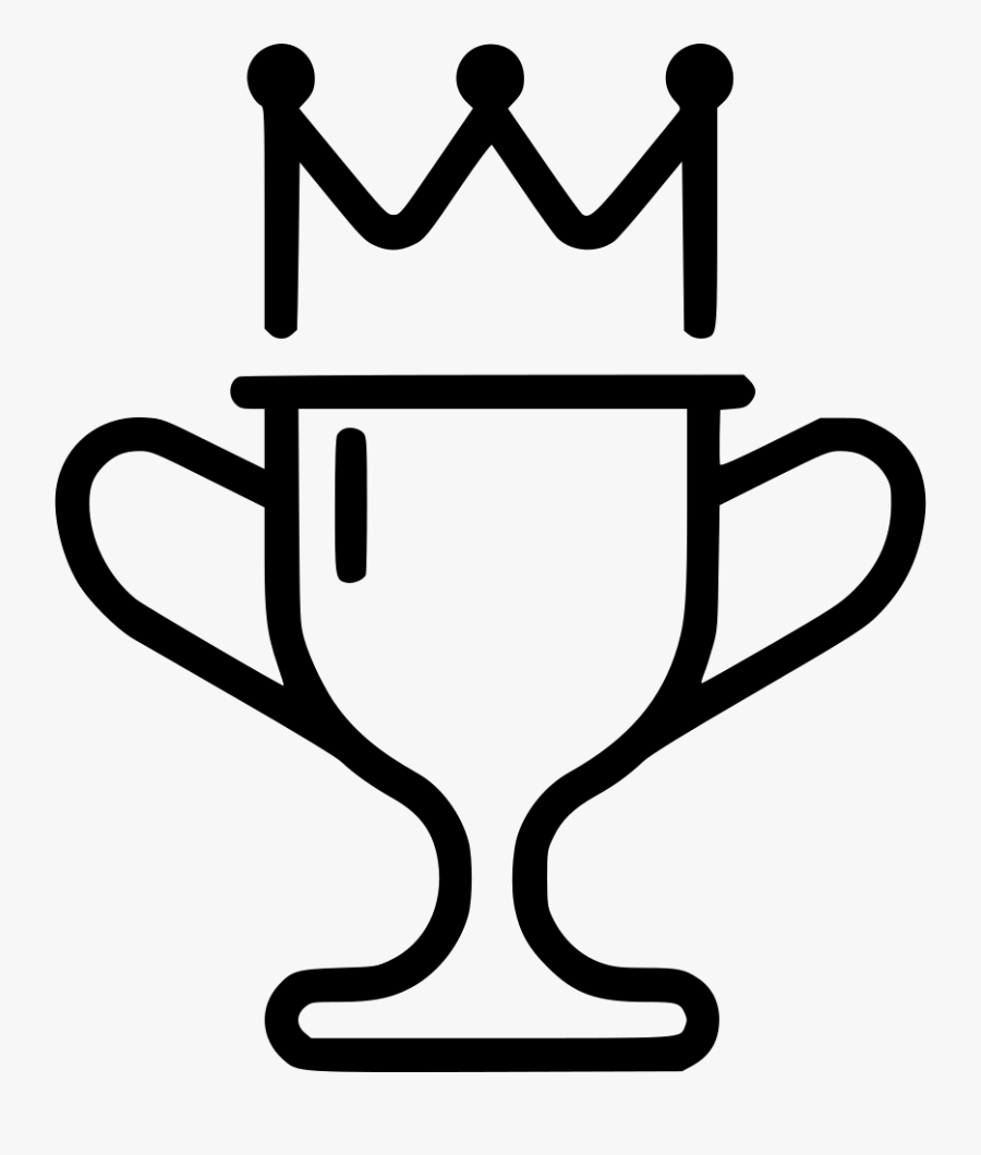Cup Goblet Olympic Competition Games Sport Winner Victory - Winner Clipart Black And White, Transparent Clipart
